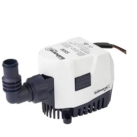Attwood Sahara MK2 Automatic Bilge Pump + Fittings - 1200GPH